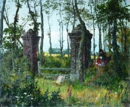 Polenov, la vieille porte de Veules.jpg